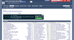 Desktop Screenshot of indianrealestateboard.com